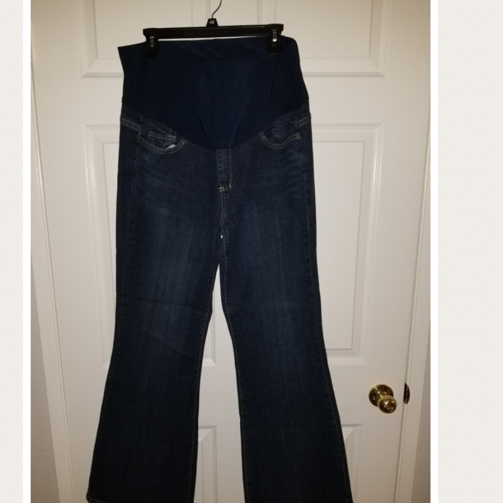 Maternity flare jeans